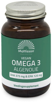 Vegan Omega 3 Algenolie DHA 375mg / EPA 125mg - 120 caps