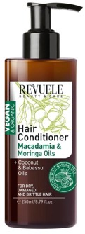 Vegan & Organic Hair Conditioner Macadamia & Moringa 250ml.