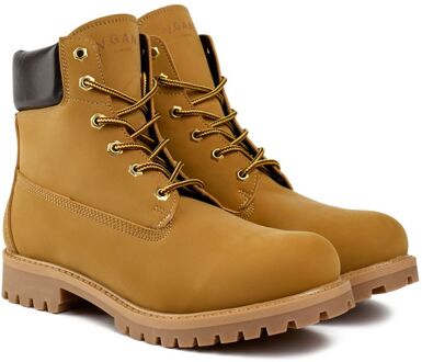 Vegan Tarwi Ankle Laarzen Bruin