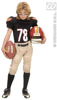 Vegaoo "Amerikaans football speler pak voor jongens  - Kinderkostuums - 146/152"
