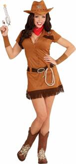 Vegaoo Cowboy & Cowgirl Kostuum | Cowgirl Ms Sandy | Vrouw | XL | Carnaval kostuum | Verkleedkleding