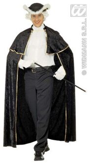 Vegaoo "Venetiaanse charmeur cape met jabot voor volwassenen - Verkleedattribuut - One size"
