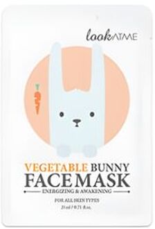 Vegetable Bunny Face Mask 1 st