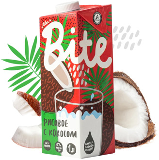 Vegetable drink bite "coconut with Rice" 6 pcs/1L bytes