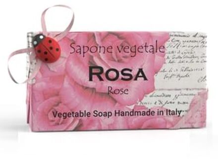 Vegetable Soap Rose 200g