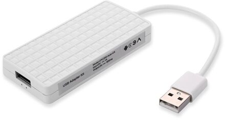 Vehemo Bedrade Carplay Usb Android Auto Dongle Apple Carplay Voor Android Screen Plug En Play Navigatie Speler Doos Mirrorlink wit