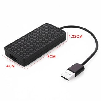 Vehemo Bedrade Carplay Usb Android Auto Dongle Apple Carplay Voor Android Screen Plug En Play Navigatie Speler Doos Mirrorlink zwart