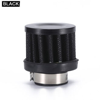 Vehemo Paddestoel Hoofd Luchtfilter Zwart Mini Luchtfilter Gemodificeerde Accessoires Voor Auto Filter 25mm Uitlaatpijp Universal
