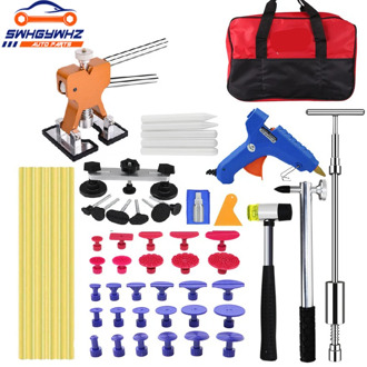 Vehicle Dent Repair Car Body Dents Car Dent Repair Tools Puller Suction Cups Glue Gun reverse hammer hand tool