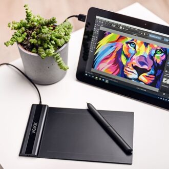 VEIKK S640 Graphics Digital Tablet with Battery-free Pen