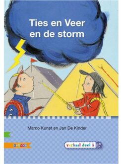 Veilig leren lezen  -  Ties en Veer en de storm AVI E3