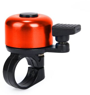 Veiligheid Fietsen Fietsstuur Metalen Ring Zwart Bike Bell Horn Sound Alarm Fiets Accessoire Outdoor Beschermende Bell Ringen #50 rood