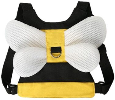 Veiligheid Harness Baby Kid Band Peuter Wandelen Keeper Rugzak Anti Verloren Leash geel