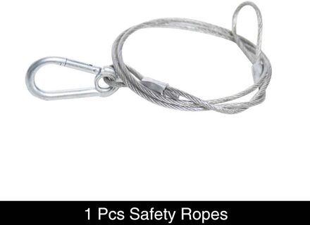 Veiligheid Kabel Staaldraad Podium Verlichting Accessoires Gemonteerd Op Led Disco Dj Licht Truss Stand Voor Moving Head Par Lichten 1 stk Safety Ropes