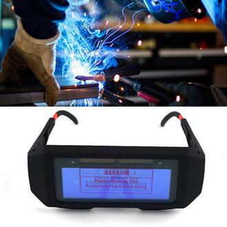 Veiligheid Masker Automatische Ogen Bril Solar Bril 6 mm dikte Lens Lassen Optische Helm voor bouw lassen werk