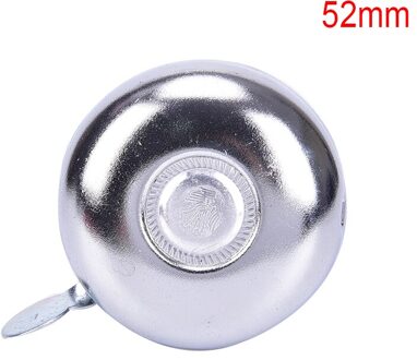 Veiligheid Metalen Fiets Ring Fietsstuur Ring Bell Fietsbel Voor Outdoor Sport Geluid Alarm Zilver Waarschuw Fietsen Accessoires 52mm