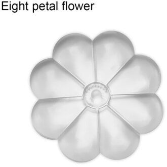 Veiligheid Schokdemper Deurklink Bumpers Mute Deur Stoppers Muur Bescherming Beveiliging Pu Waterable Transparante Muur Protectors Eight petal bloem