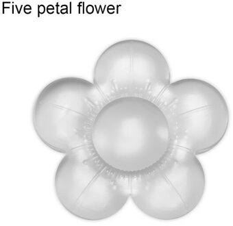 Veiligheid Schokdemper Deurklink Bumpers Mute Deur Stoppers Muur Bescherming Beveiliging Pu Waterable Transparante Muur Protectors Five petal bloem