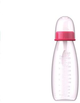 Veiligheid Siliconen Baby Fles Met Lepel Voedingssupplement Rijstgraangewas Flessen Squeeze Lepel Melk Zuigfles Cup 240Ml