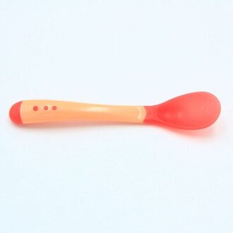 Veiligheid Temperatuur Sensing Lepel Babyvoeding vork kids Kinderen Voedsel Gebruiksvoorwerpen Siliconen lepels Voor Baby Care servies roze lepel