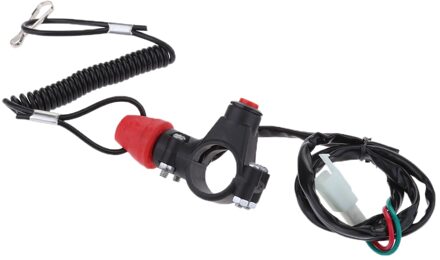 Veiligheid Tether Motor Stop Kill Switch Voor 47cc 49cc Mini Pocket Dirt Bike