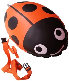 Veiligheid Verdikking Gaspijp Dubbele Ballon Zwemmen Drijft Apparatuur Zwembad Drijvende Levensreddende Bal Opblaasbare Zakken Oranje