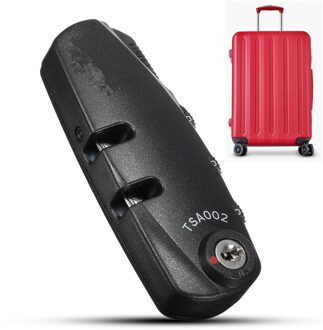 Veiligheid Wachtwoord Sloten Messing 3-Dial Combinatie Slot voor Bagage Koffer Reizen Bagage Lock