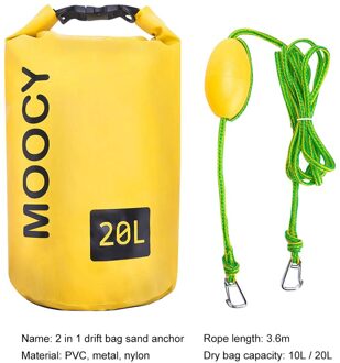 Veiligheid Zwemmen Boei Veiligheid Float Air Dry Bag Opblaasbare Float Levensreddende Boei Zwemmen Voor Water Sport 20L