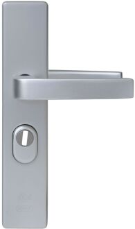 Veiligheidsbeslag Voor Deur 3417-ii - Aluminium Zilver - Skg*** Kerntrekbeveiliging - Pc55mm