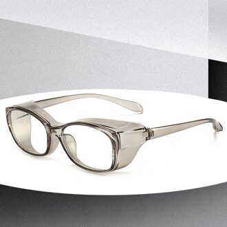 Veiligheidsbril Bril Blauw Licht Blokkeren Brillen Voor Mannen Vrouwen Met Fog Modieuze En Comfortabele Outdoor Bril grijs