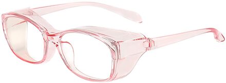 Veiligheidsbril Bril Blauw Licht Blokkeren Brillen Voor Mannen Vrouwen Met Fog Modieuze En Comfortabele Outdoor Bril roze