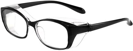 Veiligheidsbril Bril Blauw Licht Blokkeren Brillen Voor Mannen Vrouwen Met Fog Modieuze En Comfortabele Outdoor Bril zwart