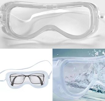 Veiligheidsbril Winddicht Dust Anti Fog Splash Bescherming Glazen Fabriek Lab Anti Spitter Transparante Bril