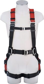Veiligheidsharnas | EN361 EN358 | 3-punts, 85mm achterdeel | voor kledingmaat 1 (48-56) | 1 stuk - 1090010 - 1090010