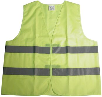 veiligheidshesje Oxford polyester geel maat XL