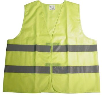 veiligheidshesje Oxford polyester geel maat XL