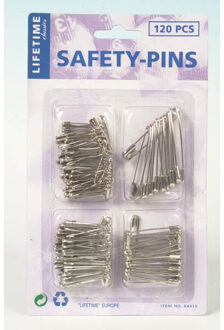 Veiligheidsspelden 120-delig