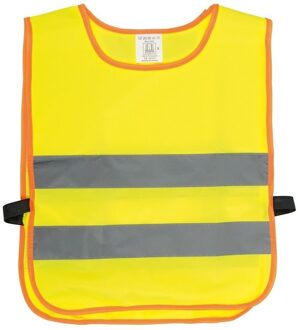 Veiligheidsvest fluorescerend geel - kinderen - Reflecterend one size - Veiligheidshesje