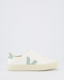 Veja campo sneakers dames wit wit cp052485 white-matcha leer 38
