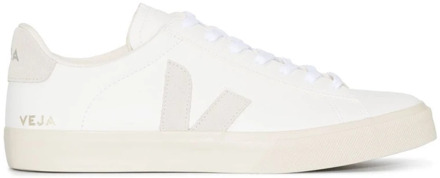 Veja campo sneakers heren wit wit cp052429 white-natural  43