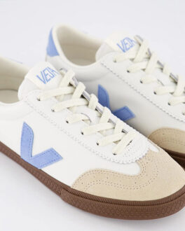Veja Dames volley sneaker /blauw Wit - 38