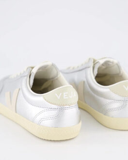 Veja Dames volley sneaker zilver Transparant - 39