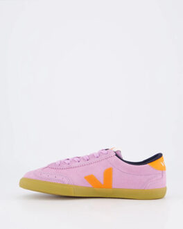Veja Dames volley suede sneaker blauw - maat 40 Roze
