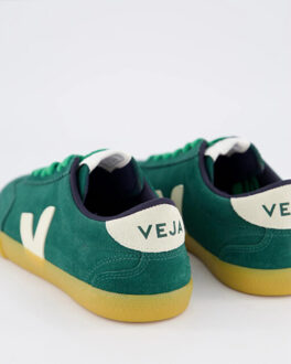 Veja Dames volley suede sneaker Groen - 38