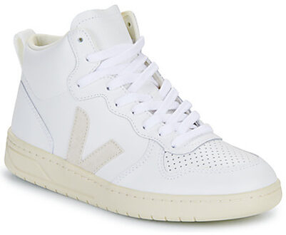 Veja Hoge Sneakers Veja V-15" Wit - 36,37,38,40,42,43,44,45