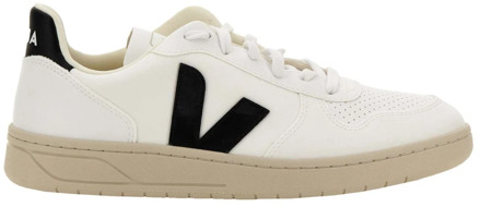 Veja Lage Sneakers Veja V-10" Wit - 36,37,38,39,40,41,42,43,44,45,46