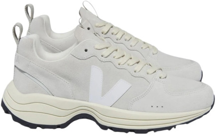 Veja Natuurlijk Wit Venturi Suède Sneakers Veja , White , Dames - 38 Eu,36 Eu,37 EU