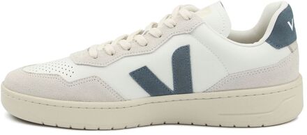 Veja Sneakers V-90 Wit/Blauw