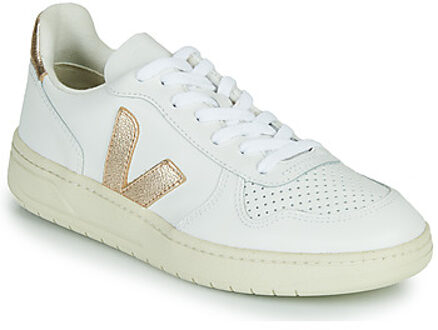 Veja V-10 Leather Unisex  maat 36 Wit