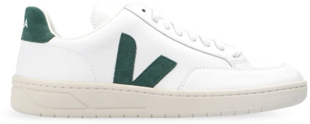 Veja V-12 Leather Unisex  maat 41 Wit